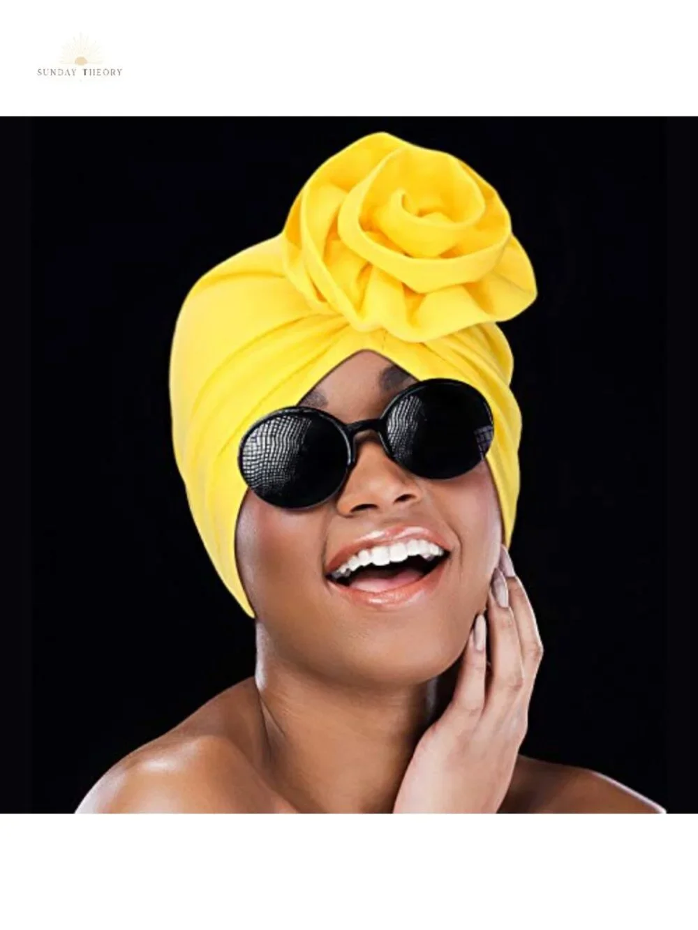 6 Pack Women's Cotton Turban Headwrap Pretied Knot Bonnet Hat Stretchable